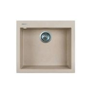 Adamant Мойка кухонная Adamant Univer, искуственный камень, квадрат, без крыла, 560х500х200мм, чаша - 1, врезная, Avena