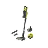 Ryobi Пылесос аккумуляторный ONE+ HP RSV18X-1X40G 18В 1х4А·ч 90Вт 20кПа контейнер 0.8л HEPA12 3.1кг