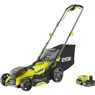 Ryobi Battery lawn mower ONE+ HP RY18LMX33A-150 18V battery 1x5Ah 33cm 30L 25-90mm 9.3kg