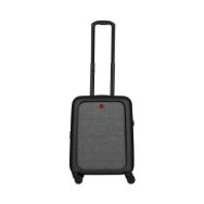 Wenger Чемодан, Syntry, пластик/текстиль, малый с отсеком для н/б 14", 4 колеса, чёрный