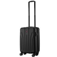 Wenger Чемодан, Oryson, малый, пластик, 4 колеса, черный