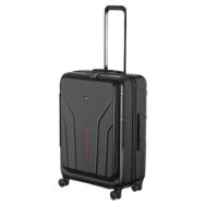 Wenger Валіза Wenger Amplix Hardside Medium, середня, полікарбонат, TSA, 4 колеса, розширення, чорний