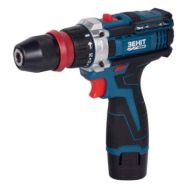 ZENIT Шуруповерт-дрель аккумуляторный Профи ЗПША-12/20 DFR 12В 2х2А-ч 25Нм 350-1500об-хв 1кг