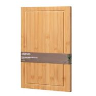 ARDESTO Доска кухонная с желобом Midori, 33х22х1.5см, бамбук