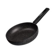 ARDESTO Сковорода глубокая с кришкой Black Mars Alcor, 28см, алюминий, черный