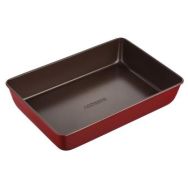 ARDESTO Форма для выпечки Golden Brown, 34.5х24х6см, углеродистая сталь, прямоугольная, коричнево-красный