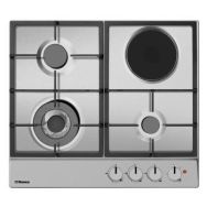 Hansa Hob combined (3 gas + 1 electrical), 59cm, steel