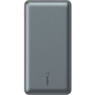 Belkin Портативное зарядное устройство Power Bank 20000мАч, 15Вт, 2хUSB-A/USB-C, серый