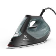 Electrolux Утюг, 2600Вт, 370мл, паровой удар 230гр, алюминиевая подошва, зелено-черый