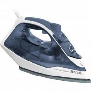 Tefal Утюг Express Steam, 2400Вт, 270мл, паровой удар -165гр, постоянный пар - 35гр, керам. подошва, бело-синий