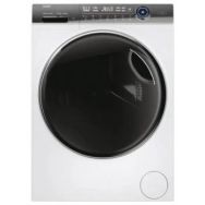 Haier Пральна машина фронтальна, 12кг, 1400, A+++, 60см, дисплей, пара, інвертор, люк чорний, прямий привід, білий
