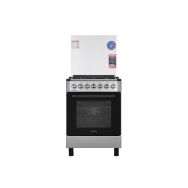 Плита ARDESTO комбі Elegance FSCF-C606GB , 66л, 60x60см, конвекція, чавун, підсвічування, форсунки LPG (підключення газового балона), знімні направляючі, сірий